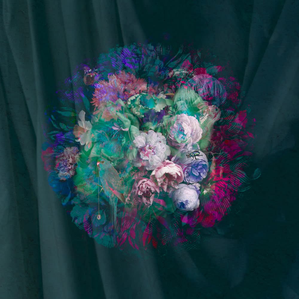 Bejewelled (Cool) Mural by Back to the Wall