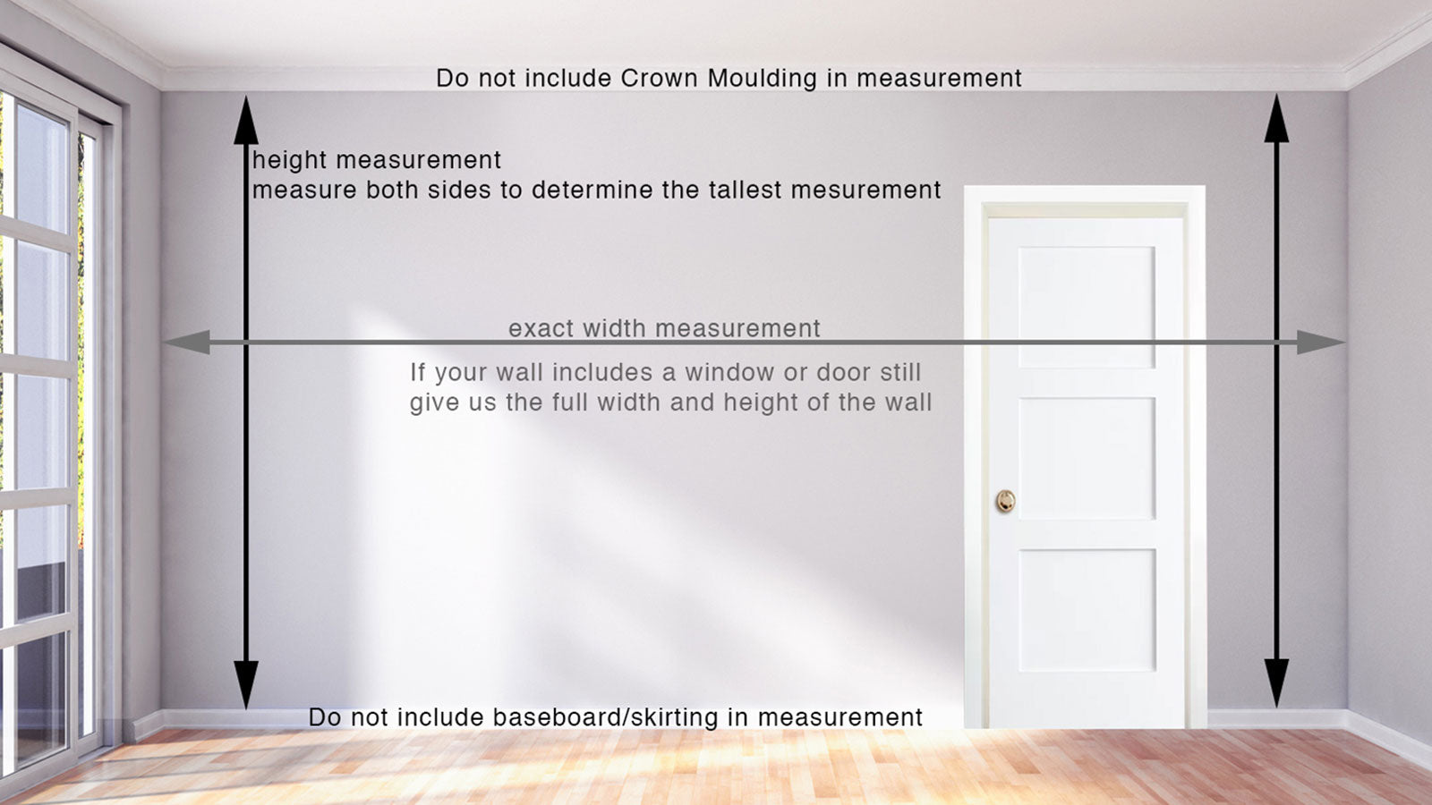 How to measure your wall - top 10 tips
