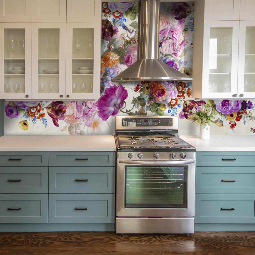 Back to the Wall Bloom Bloom Splashback