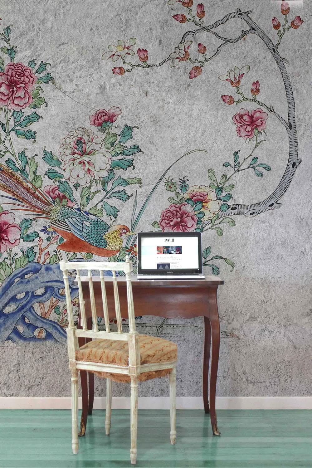 Chinoiserie Print Wall Murals by Back to the Wall