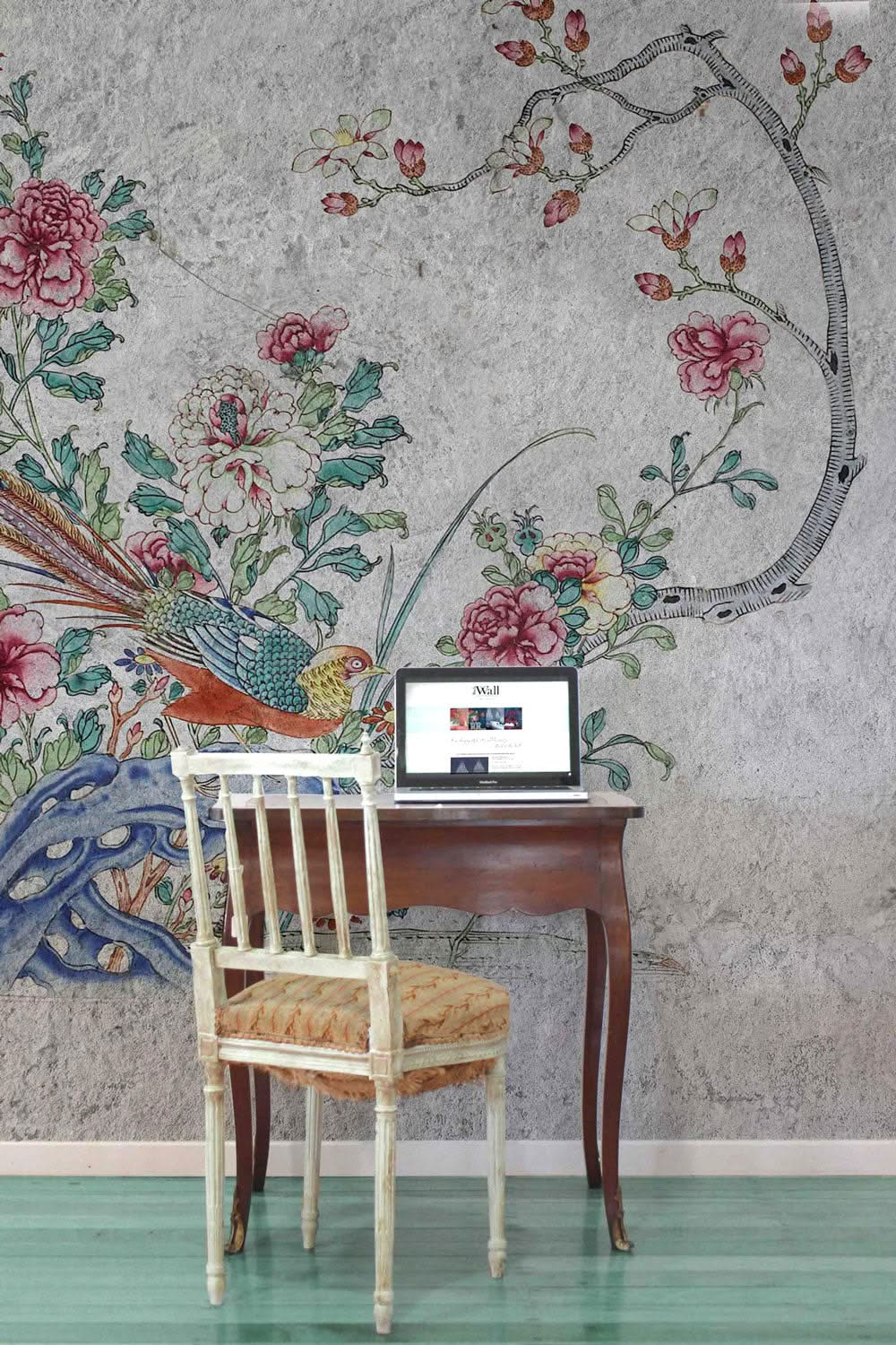 Chinoiserie Print Wall Murals by Back to the Wall