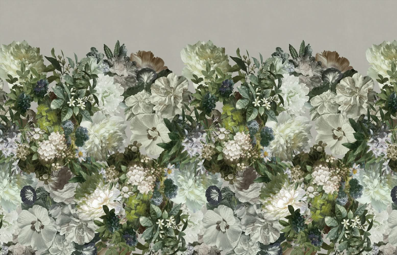 Florian Floral Mural Wallpaper by MM Linen for Back to the Wall