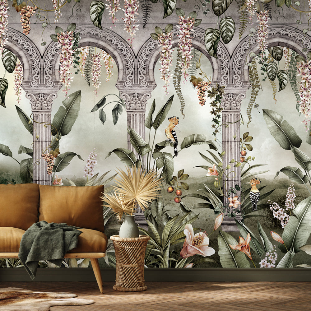 Gardens of Petra Ivy Wall Mural by Avalana Design