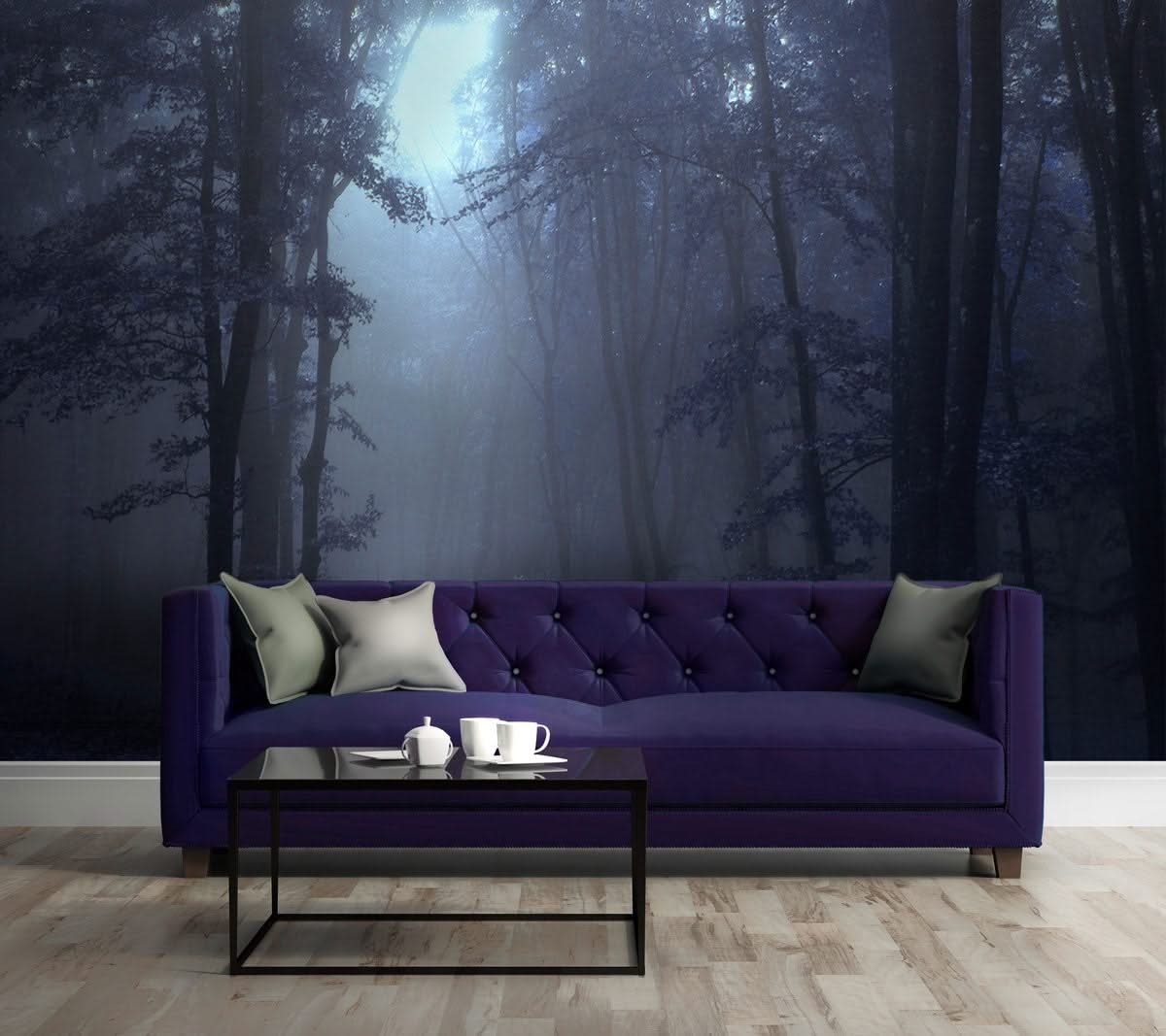 Mystical Woods Wall Mural by Back to the Wall