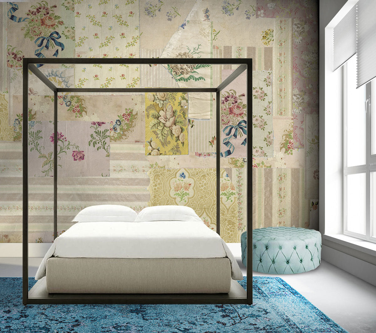 Salon de Couture French Inspired Wall Mural by Back to the Wall