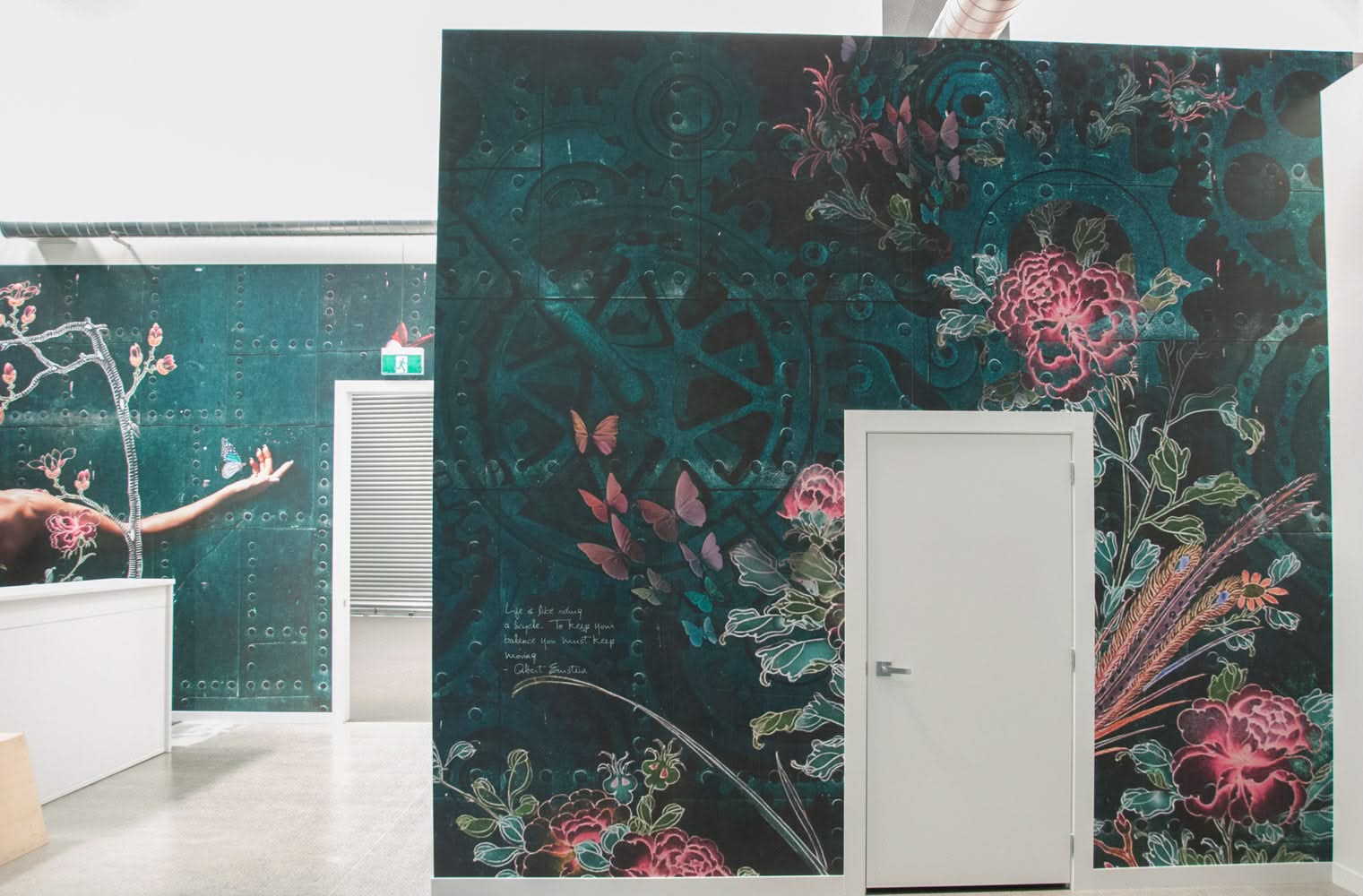 Wall Mural for Women's Gym