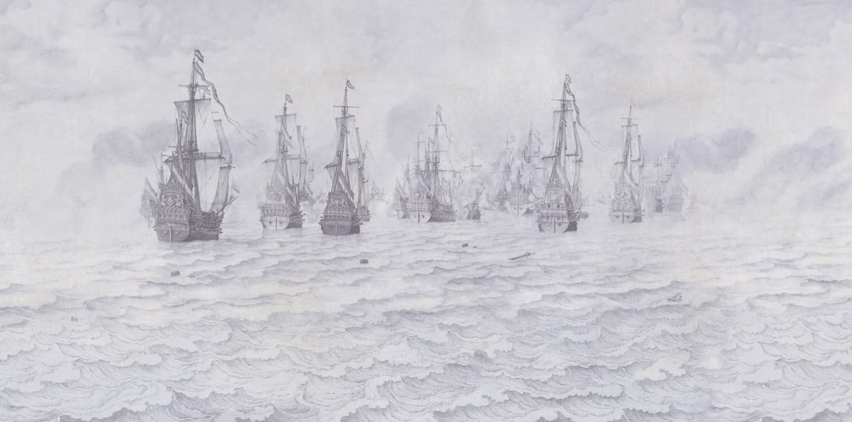 Battleships Wall Mural Mural Wallpaper by Back to the Wall