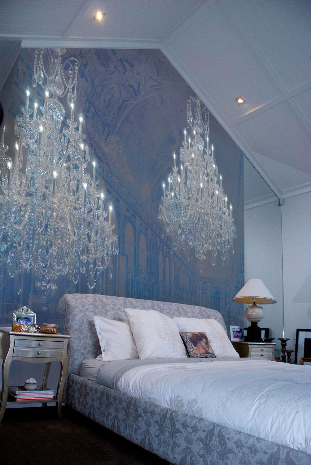 Chandelier Palace Wall Mural by Back to the Wall