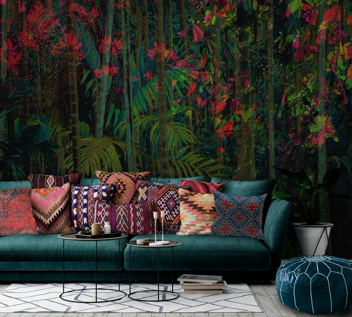 Daintree Tropical Rainforest Wall Mural by Back to the Wall