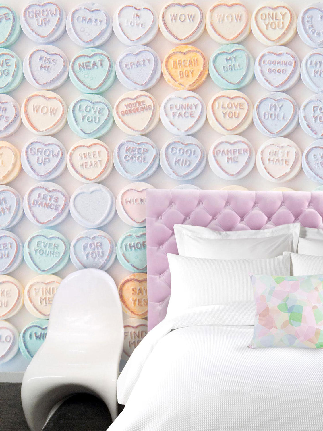 Lollies Candy Inspired Wall Mural by Back to the Wall
