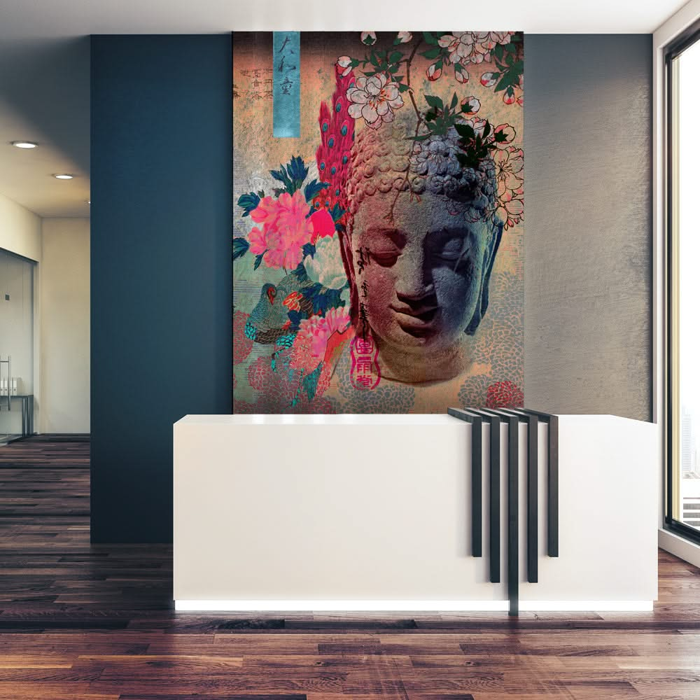 Serene Buddha Vertical